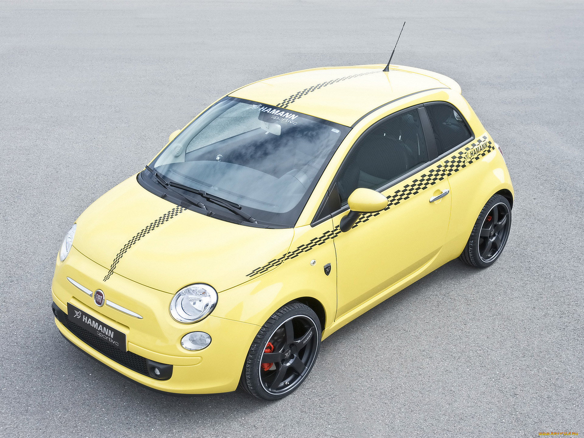 2008, hamann, sportivo, fiat, 500, 